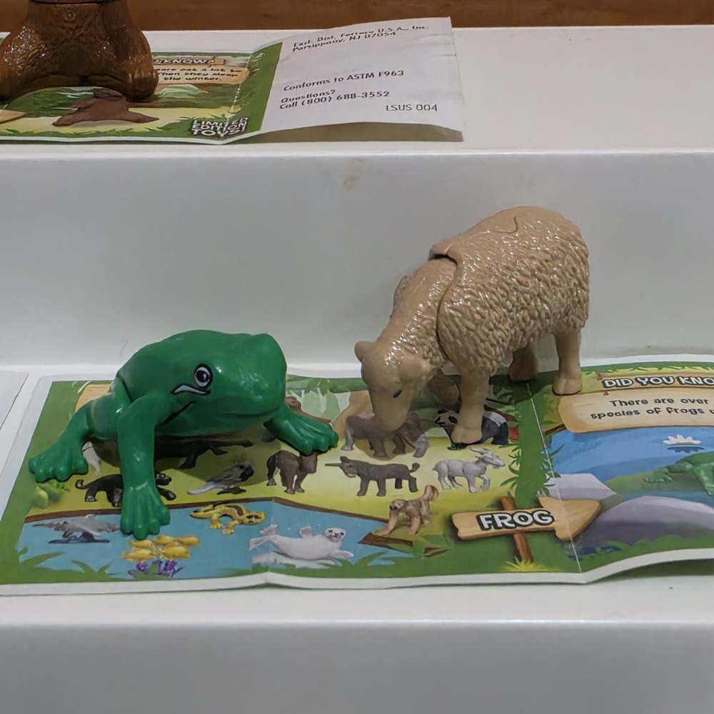14 Pieces Animals Natoons 2023 Kinder Surprise Complete set VD286C -VT336 - Picture 5 of 10